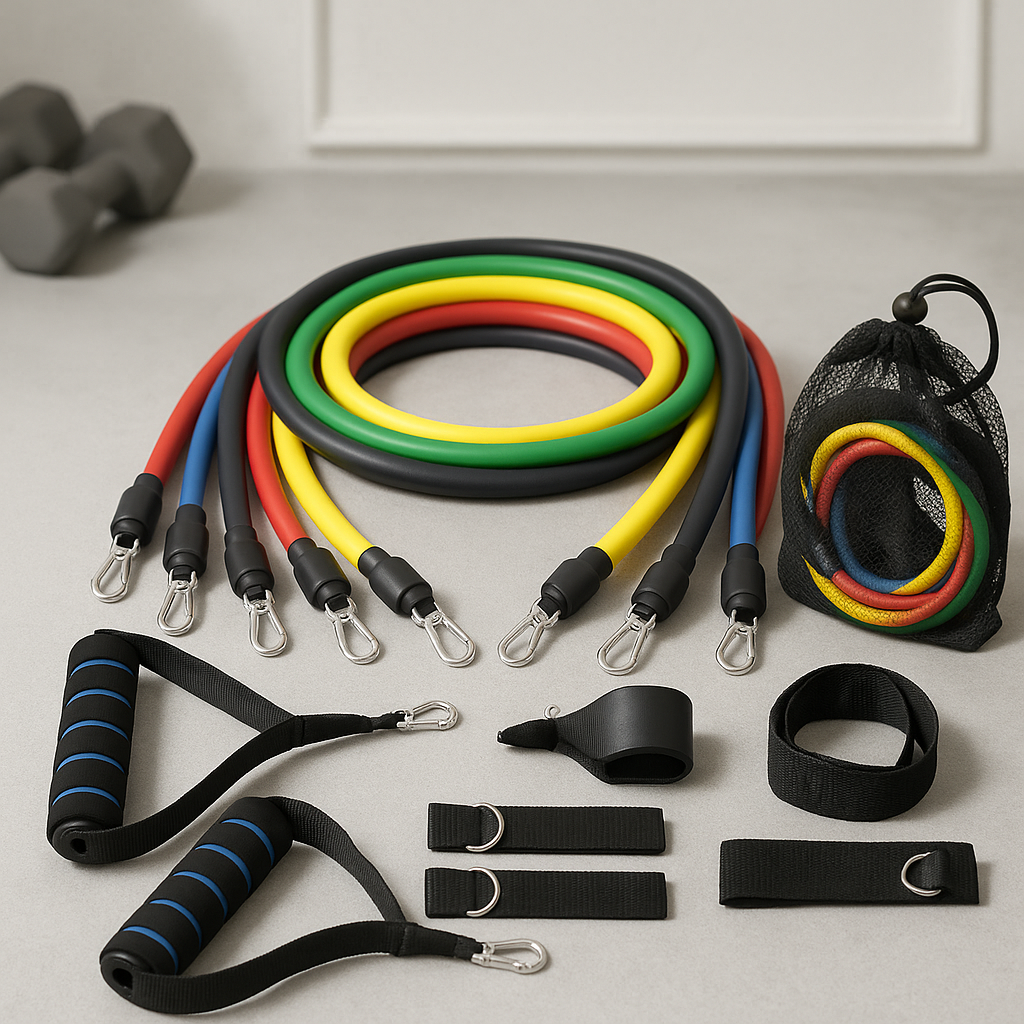 11-Piece Resistance Band Workout Set